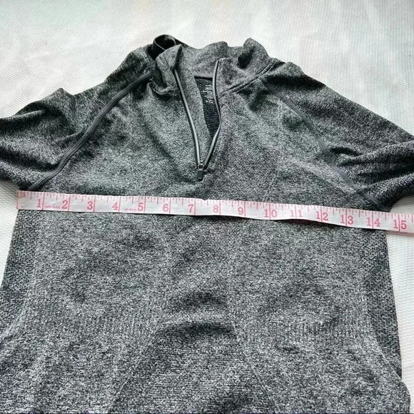 Zyia Active Women’s Fog Performance 1/4 Zip‎ Pullover Gray Long Sleeves XS - Picture 6 of 8